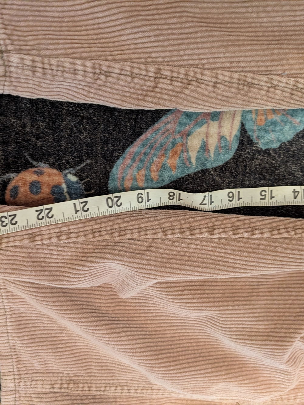 We The Free Wide-Leg Barrel Corduroy Pants in Withered Rose Size 27 - Picture 7 of 10